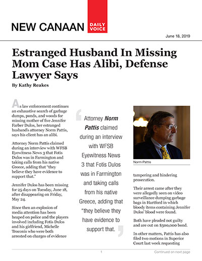 Estranged Husband In Missing Mom Case Has Alibi, Defense Lawyer Says