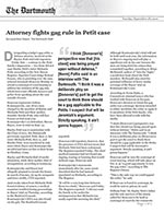 Attorney fights gag rule in Petit case