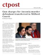 Gun charges for Ansonia murder defendant transferred to Milford Court