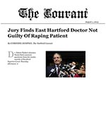 Jury Finds East Hartford Doctor Not Guilty of Raping Patient