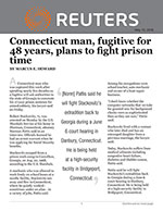 Connecticut man, fugitive for 48 years, plans to fight prison time