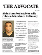 Slain Stamford cabbie&rsquo;s wife refutes defendant&rsquo;s testimony