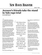 Accuser&rsquo;s friends take the stand in Yale rape trial