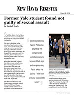 Former Yale student found not guilty of sexual assault