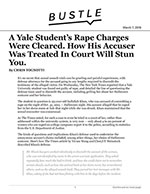 A Yale Student's Rape Charges Were Cleared. How His Accuser Was Treated In Court Will Stun You.