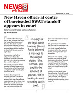 New Haven officer at center of barricaded SWAT standoff appears in court