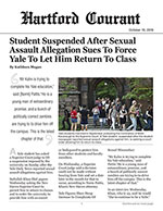 Student Suspended After Sexual Assault Allegation Sues To Force Yale To Let Him Return To Class