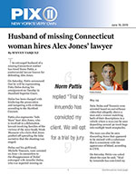 Husband of missing Connecticut woman hires Alex Jones&rsquo; lawyer
