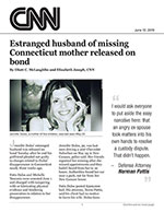 Estranged husband of missing Connecticut mother released on bond