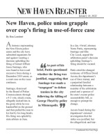 New Haven, police union grapple over cop’s firing in use-of-force case